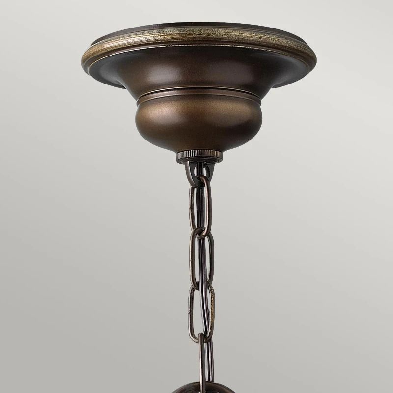 Hinkley LED Kroonluchter | 3X E27 Max 60W | Dimbaar | Antique Bronze