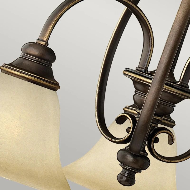 Hinkley LED Kroonluchter | 3X E27 Max 60W | Dimbaar | Antique Bronze