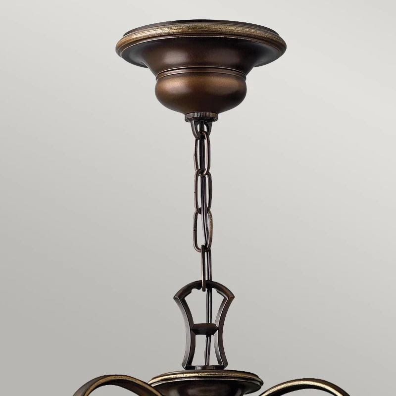 Hinkley LED Kroonluchter | 9X E27 Max 60W | Dimbaar | Antique Bronze