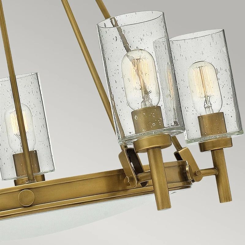 Hinkley LED Kroonluchter | 5X E27 Max 60W | Dimbaar | Heritage Brass