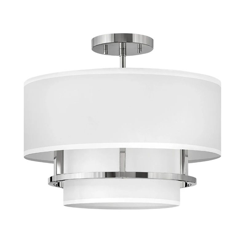 Hinkley LED Hanglamp Graham | 3X E14 Max 40W | Dimbaar | Polished Nickel