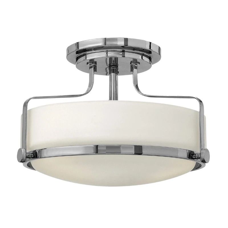 Hinkley LED Plafondlamp Harper | 3X E27 Max 60W | Dimbaar | Polished Chrome