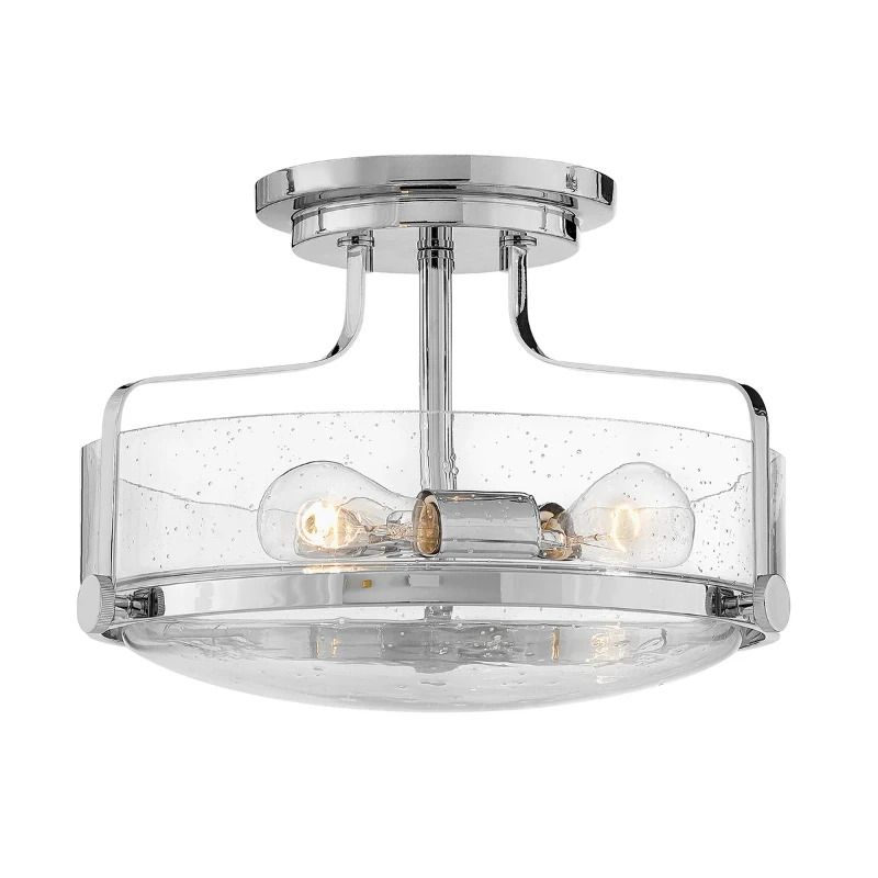 Hinkley LED Plafondlamp Harper | 3X E27 Max 60W | Dimbaar | Polished Chrome