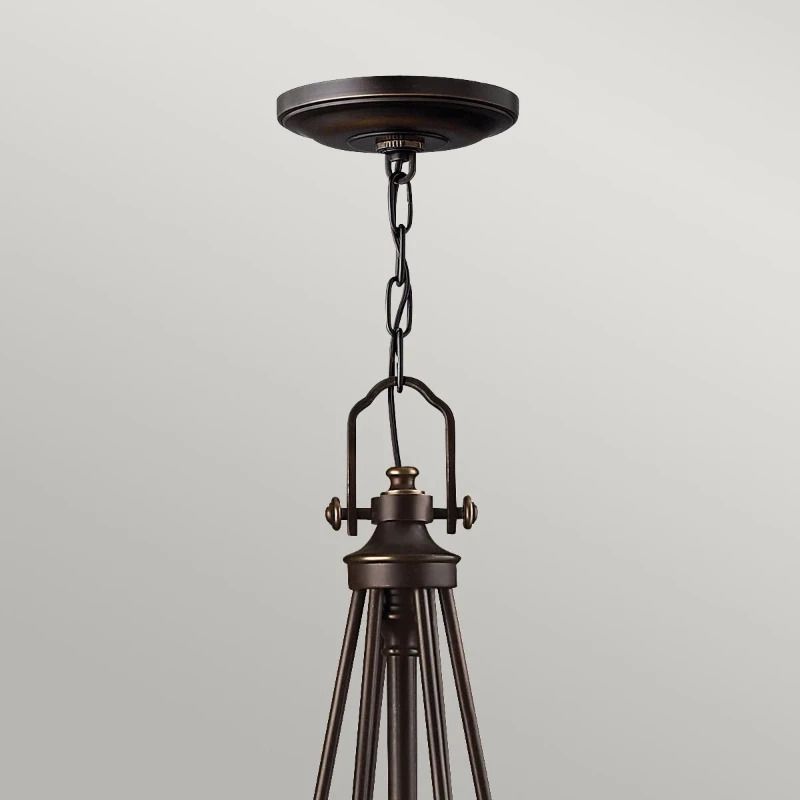 Hinkley LED Kroonluchter | 6X E27 Max 60W | Dimbaar | Olde Bronze