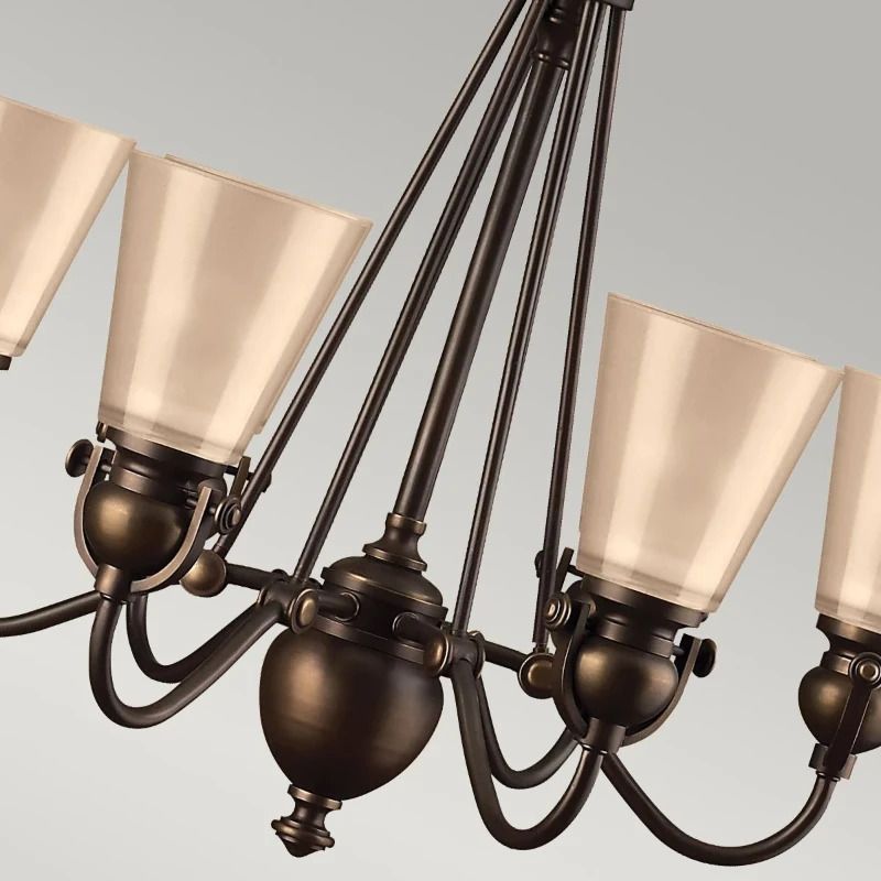 Hinkley LED Kroonluchter | 6X E27 Max 60W | Dimbaar | Olde Bronze