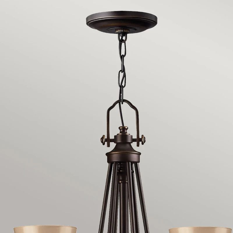 Hinkley LED Kroonluchter | 9X E27 Max 60W | Dimbaar | Olde Bronze