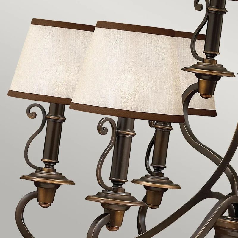 Hinkley LED Kroonluchter | 9X E14 Max 40W | Dimbaar | Olde Bronze