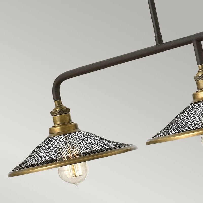 Hinkley LED Kroonluchter | 3X E27 Max 60W | Dimbaar | Buckeye Bronze and Brass