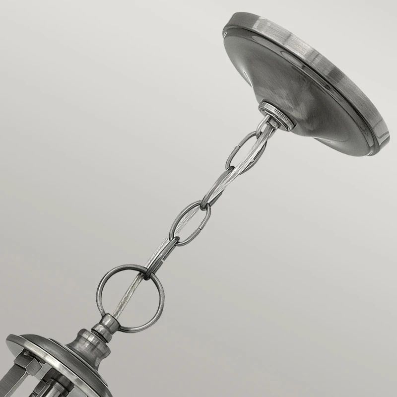 Hinkley LED Kroonluchter | 3X E27 Max 60W | Dimbaar | Antique Nickel