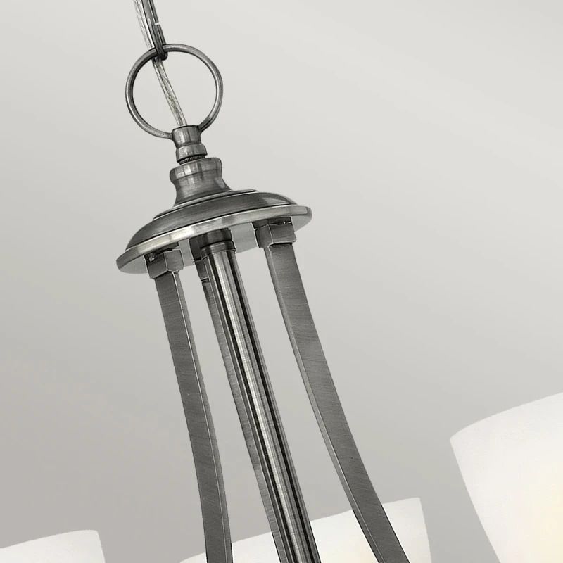 Hinkley LED Kroonluchter | 3X E27 Max 60W | Dimbaar | Antique Nickel