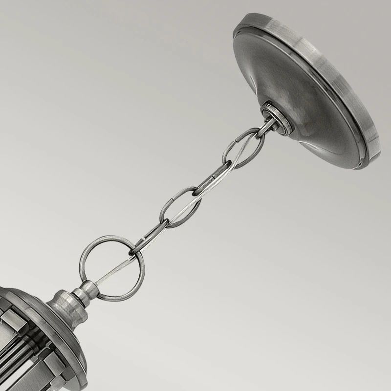 Hinkley LED Kroonluchter | 5X E27 Max 60W | Dimbaar | Antique Nickel