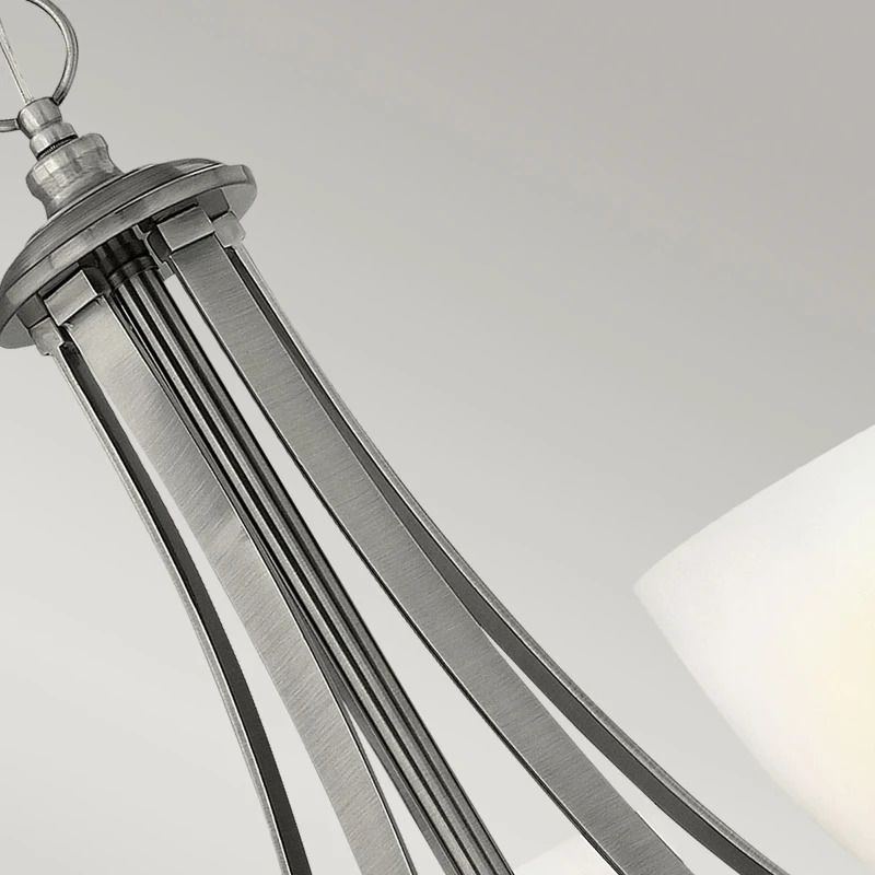 Hinkley LED Kroonluchter | 5X E27 Max 60W | Dimbaar | Antique Nickel