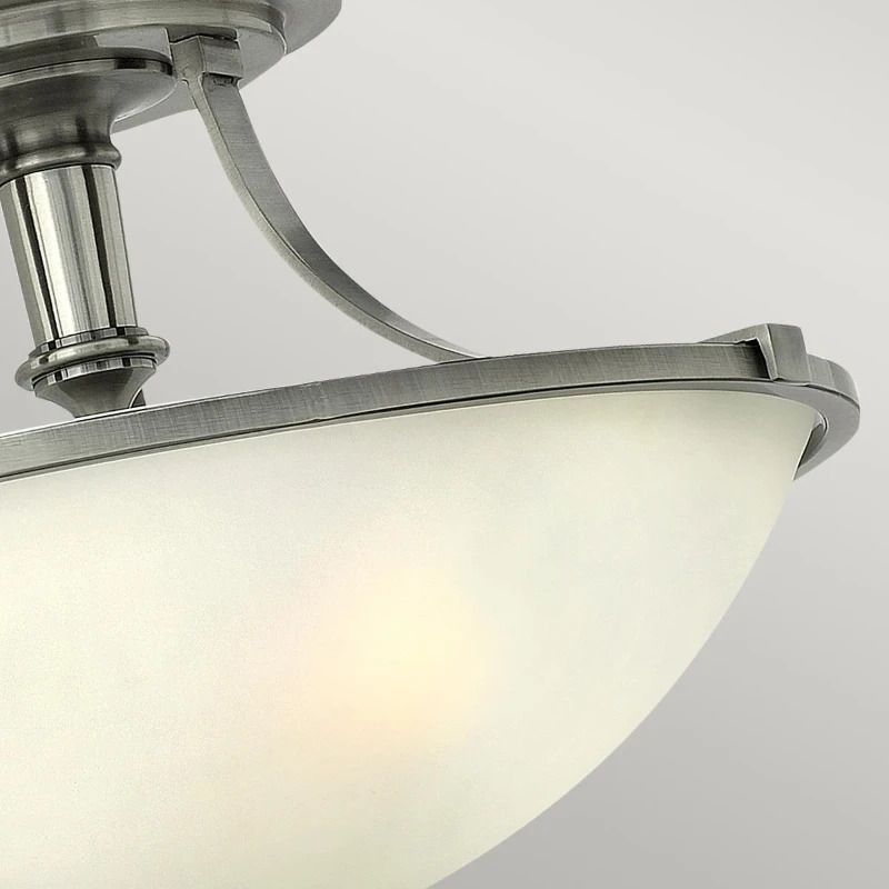 Hinkley LED Plafondlamp Truman | 3X E27 Max 60W | Dimbaar | Antique Nickel