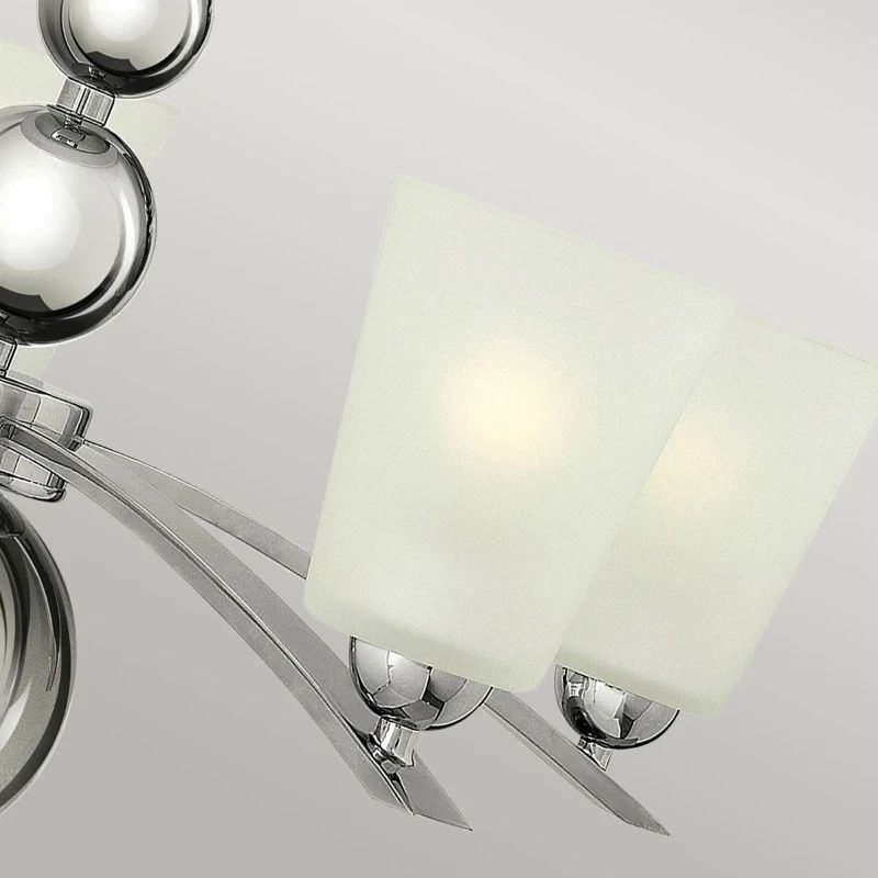 Hinkley LED Kroonluchter | 5X E27 Max 60W | Dimbaar | Polished Nickel