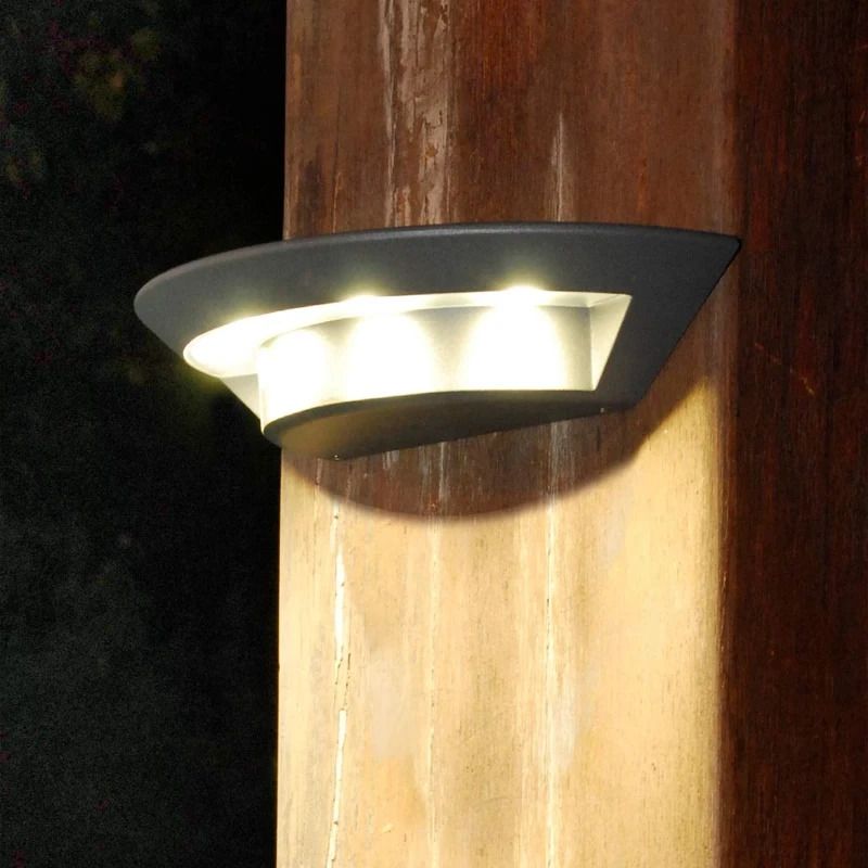Elstead Lighting LED Wand Buitenlamp Kasper | 7W 3000K 360Lm 30 | Graphite