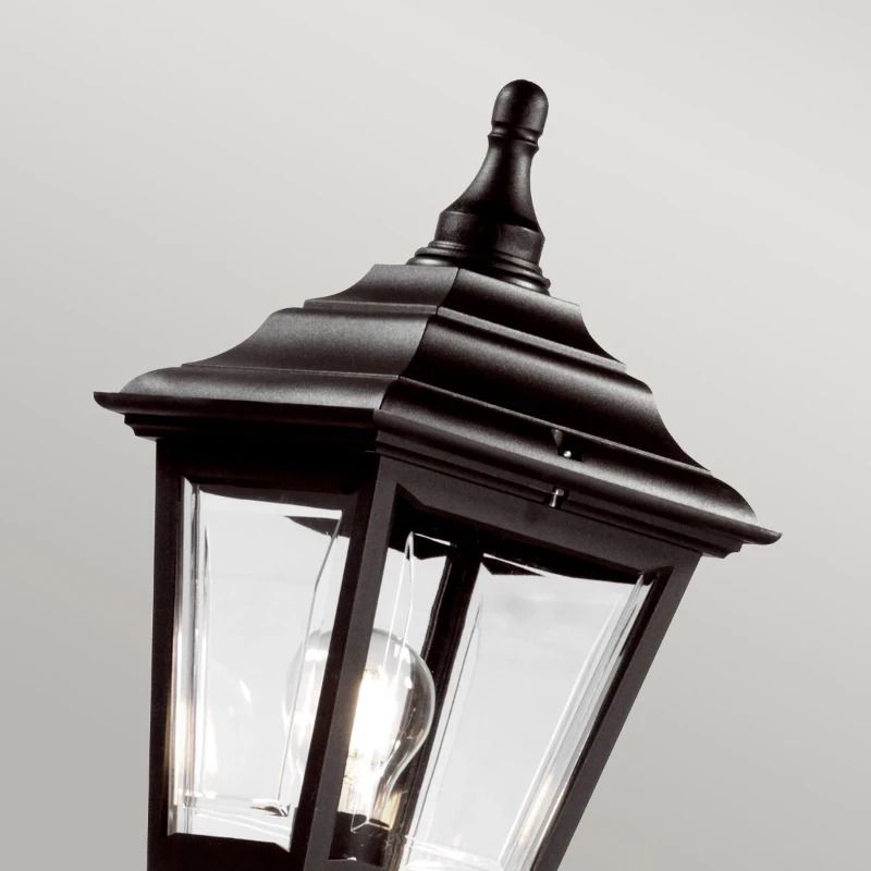 Elstead Lighting LED Tuin Pilaar Kerry | 1X E27 Max 60W | IP44 (Outdoor) | Black