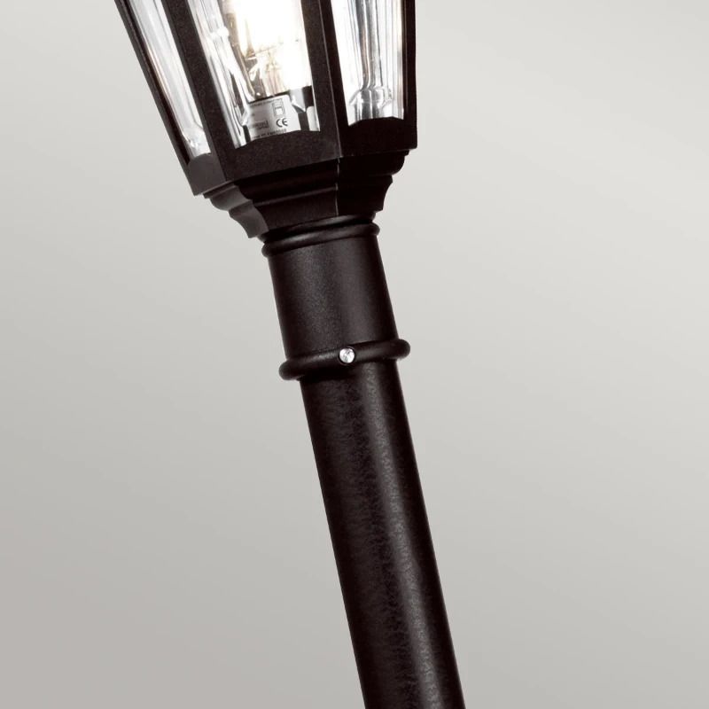 Elstead Lighting LED Tuin Pilaar Kinsale | 1X E27 Max 60W | IP44 (Outdoor) | Black