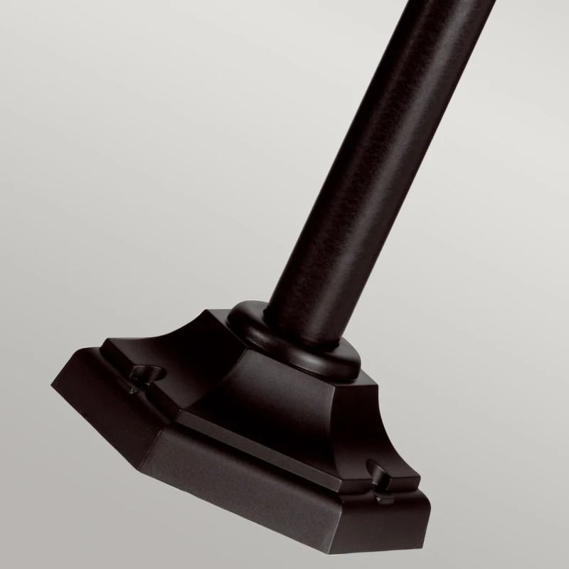 Elstead Lighting LED Tuin Pilaar Kinsale | 1X E27 Max 60W | IP44 (Outdoor) | Black
