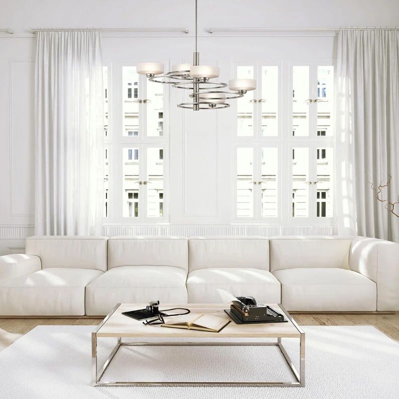 Kichler LED Kroonluchter | 3W 3000K 1200Lm 830 | Dimbaar | Classic Pewter