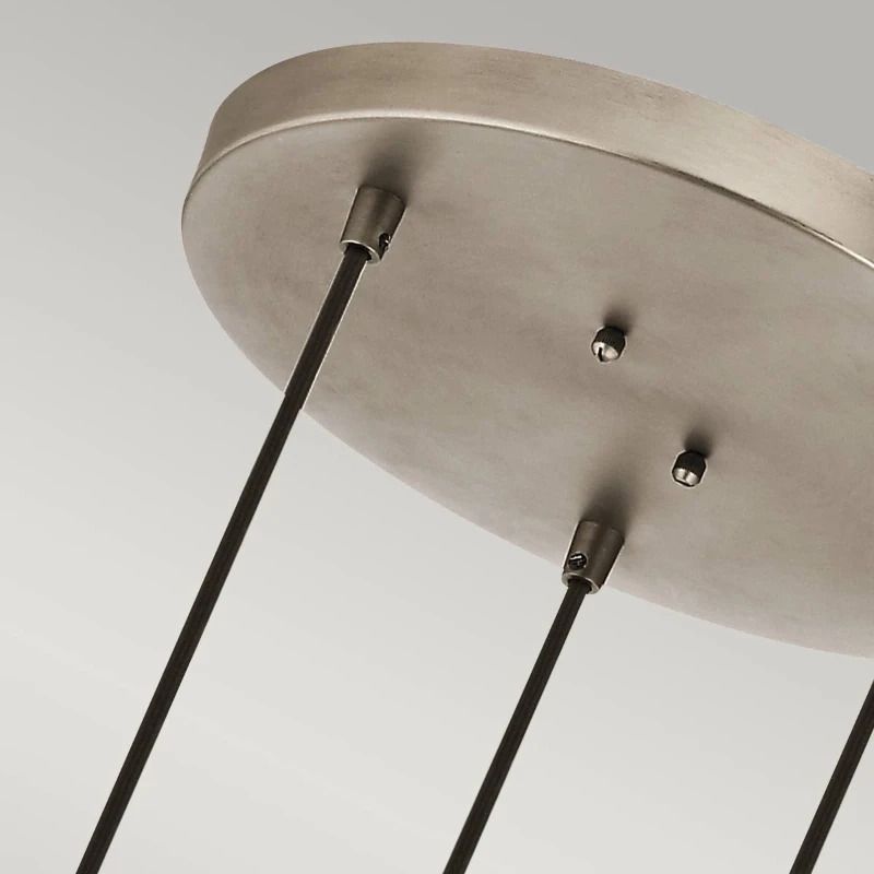 Elstead Lighting Onderdeel | Ronde Plafondplaat | Antique Pewter