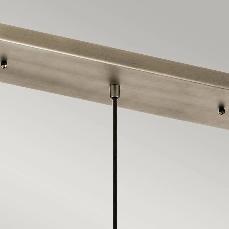 Elstead Lighting Onderdeel | Rechthoekige plafondplaat | Antique Pewter