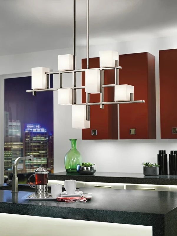 Kichler LED Kroonluchter | 3W 3000K 2100Lm 830 | Dimbaar | Classic Pewter