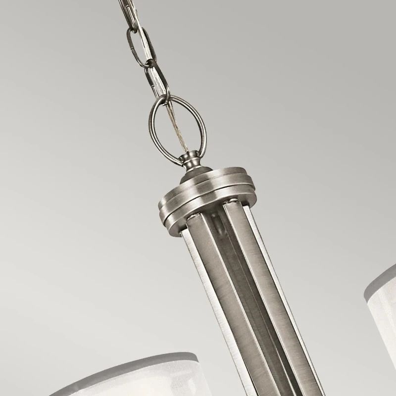 Kichler LED Kroonluchter | 5X E14 Max 40W | Dimbaar | Antique Pewter