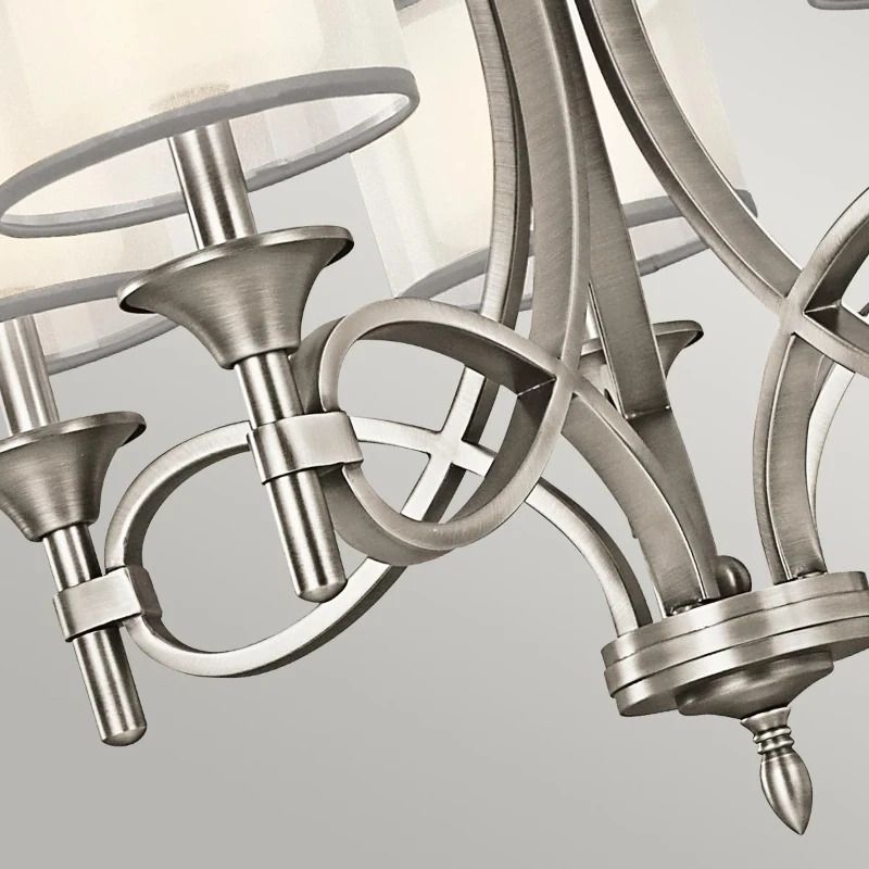 Kichler LED Kroonluchter | 5X E14 Max 40W | Dimbaar | Antique Pewter