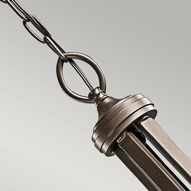 Kichler LED Kroonluchter | 5X E14 Max 40W | Dimbaar | Mission Bronze