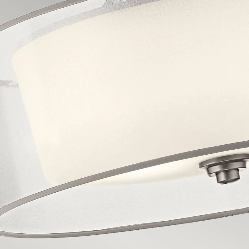 Kichler LED Plafondlamp Lacey | 4X E27 Max 60W | Dimbaar | Antique Pewter