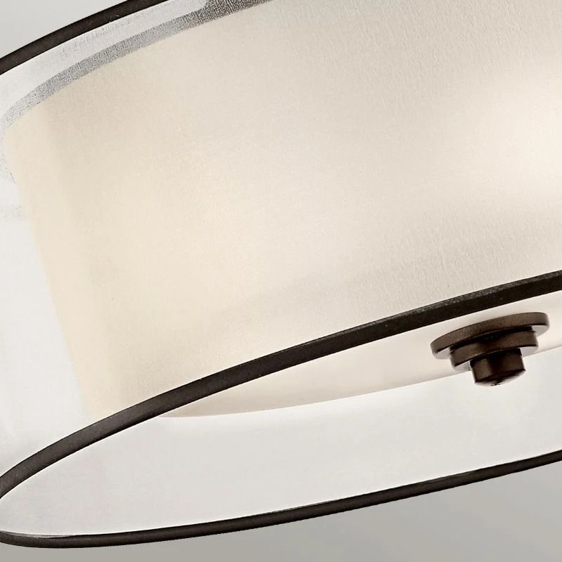 Kichler LED Plafondlamp Lacey | 4X E27 Max 60W | Dimbaar | Mission Bronze