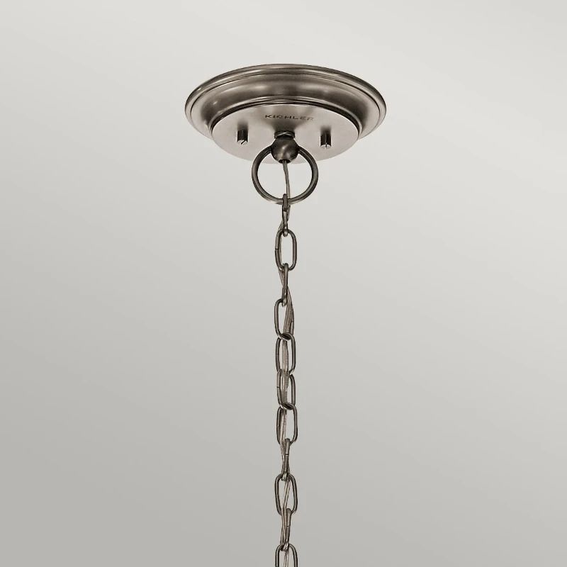 Kichler LED Kroonluchter | 5X E27 Max 60W | Dimbaar | Classic Pewter