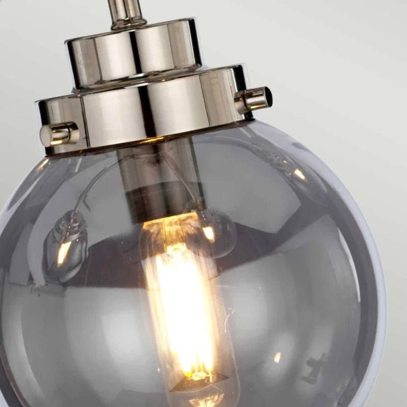 Elstead Lighting LED Kroonluchter | 5X E14 Max 40W | Dimbaar | Polished Nickel