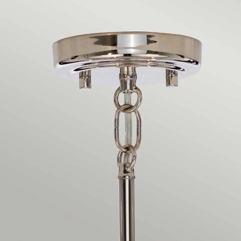 Elstead Lighting LED Kroonluchter | 9X E14 Max 40W | Dimbaar | Polished Nickel