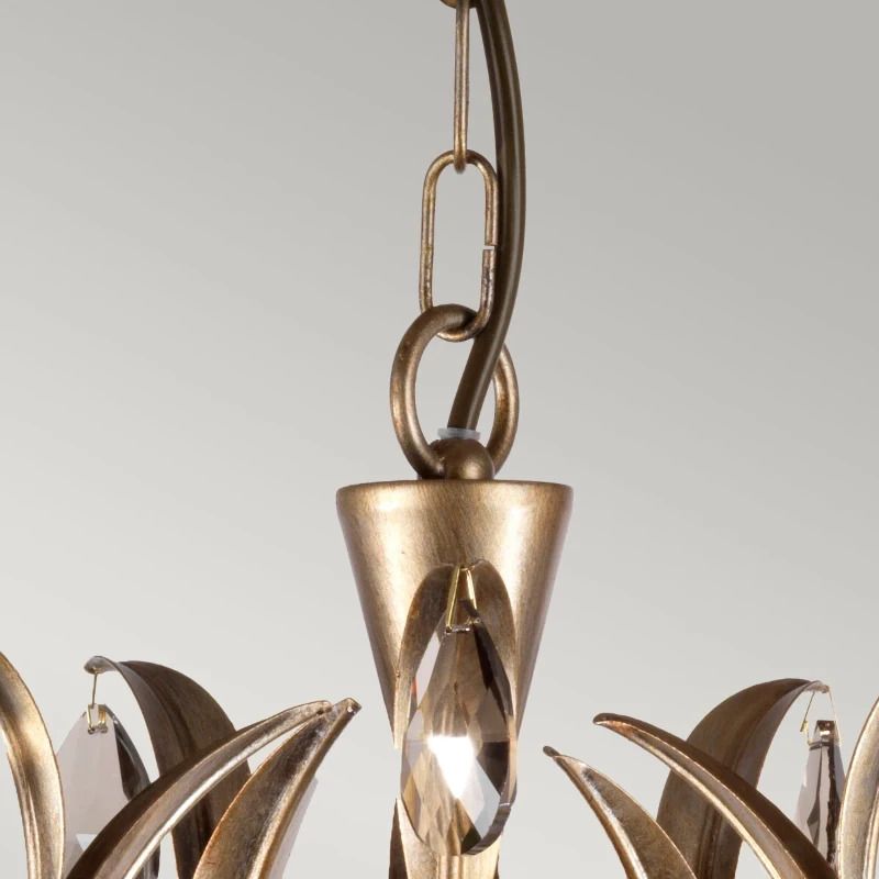 Elstead Lighting LED Kroonluchter | 5X E14 Max 60W | Dimbaar | Bronze Patina