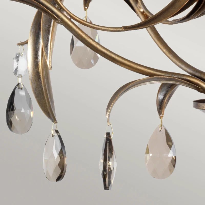 Elstead Lighting LED Kroonluchter | 5X E14 Max 60W | Dimbaar | Bronze Patina