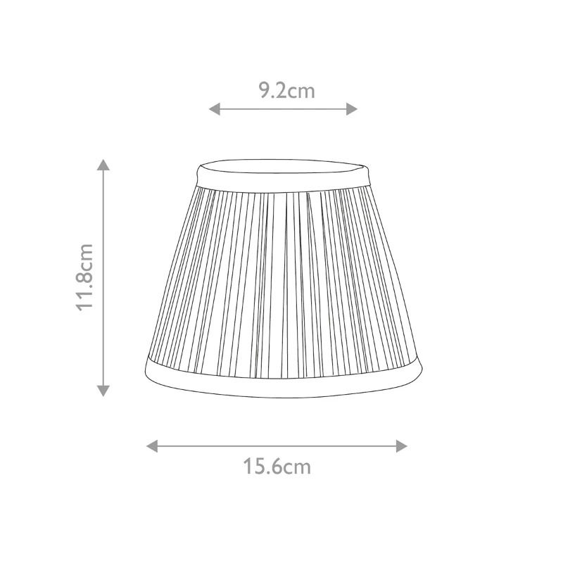 Elstead Lighting Lampenkap Clip Shades | Grey