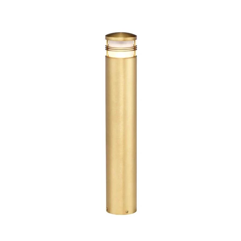Elstead Lighting Mini LED Tuin Pilaar Newbrighton | 1X E27 Max 40W | IP55 | Brushed Brass