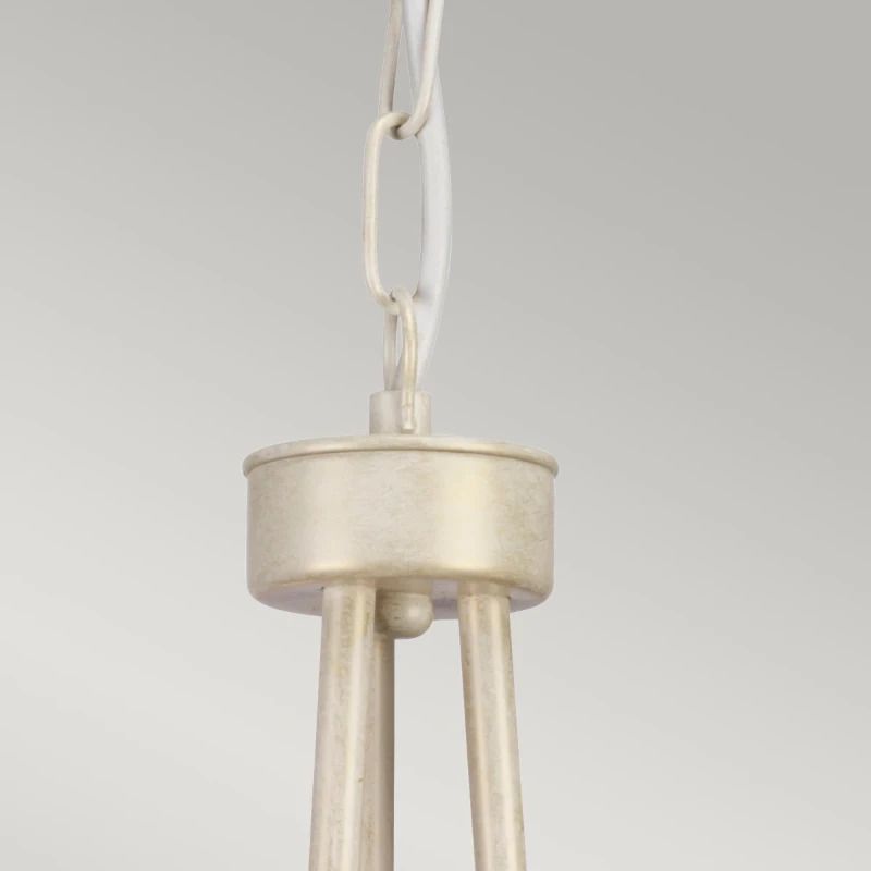 Elstead Lighting LED Kroonluchter | 3X E14 Max 60W | Dimbaar | Ivory/Gold Patina