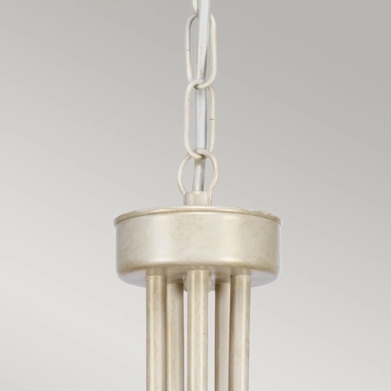 Elstead Lighting LED Kroonluchter | 5X E14 Max 60W | Dimbaar | Ivory/Gold Patina