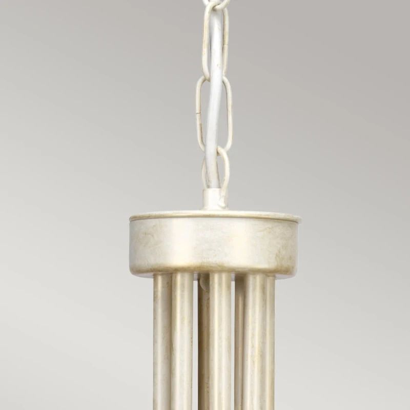 Elstead Lighting LED Kroonluchter | 8X E14 Max 60W | Dimbaar | Ivory/Gold Patina