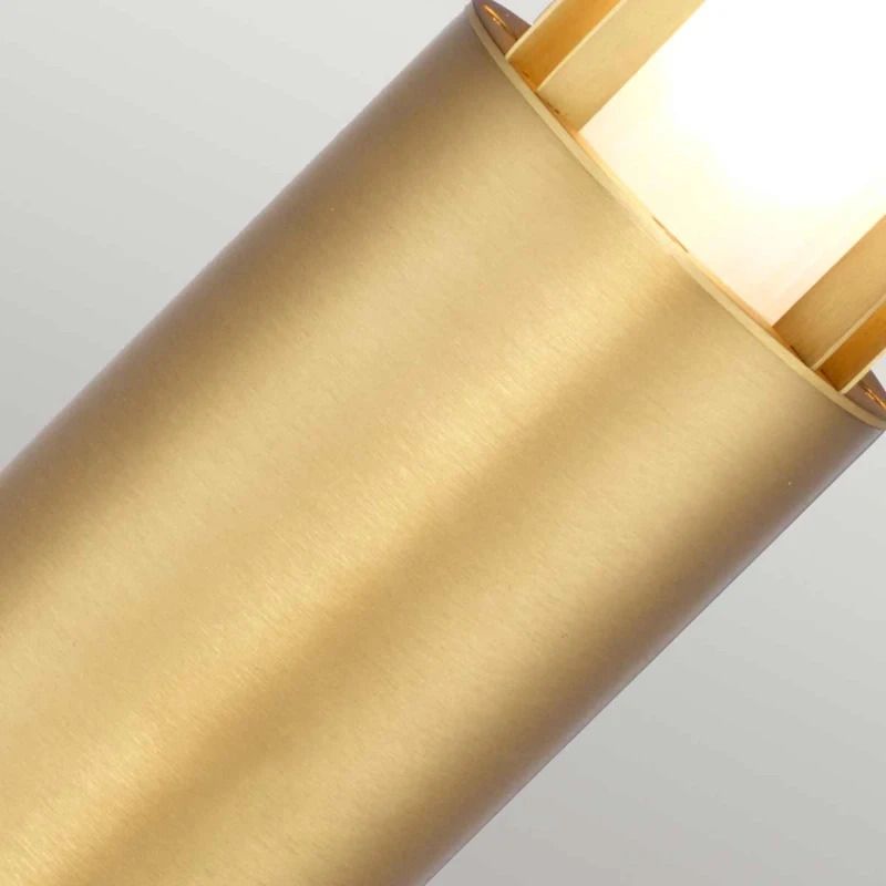 Elstead Lighting Mini LED Tuin Pilaar Paignton | 1X E27 Max 40W | IP55 | Brushed Brass