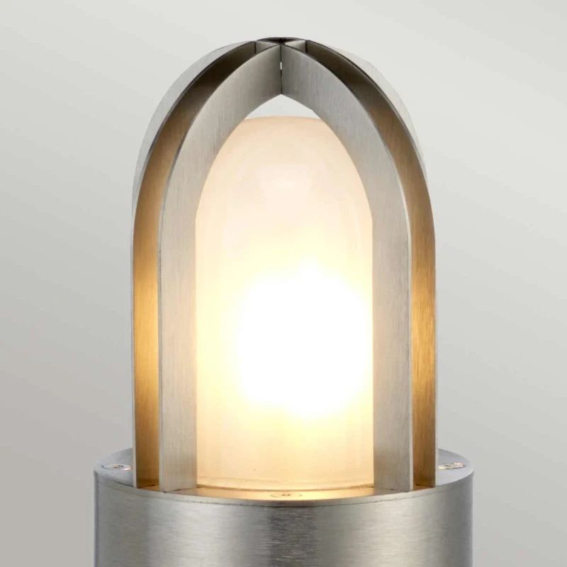 Elstead Lighting Mini LED Tuin Pilaar Paignton | 1X E27 Max 40W | IP55 | Stainless Steel