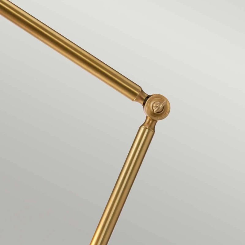 Elstead Lighting Staande LED Lamp Provence | 1X E27 Max 60W | Aged Brass