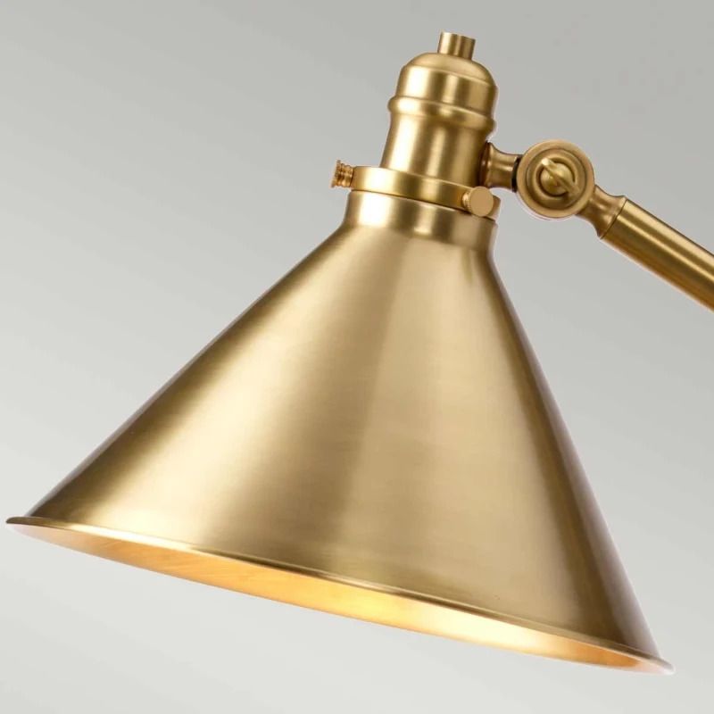 Elstead Lighting Staande LED Lamp Provence | 1X E27 Max 60W | Aged Brass