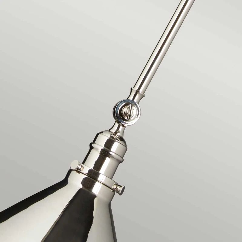 Elstead Lighting LED Hanglamp Provence | 1X E27 Max 60W | Dimbaar | Polished Nickel