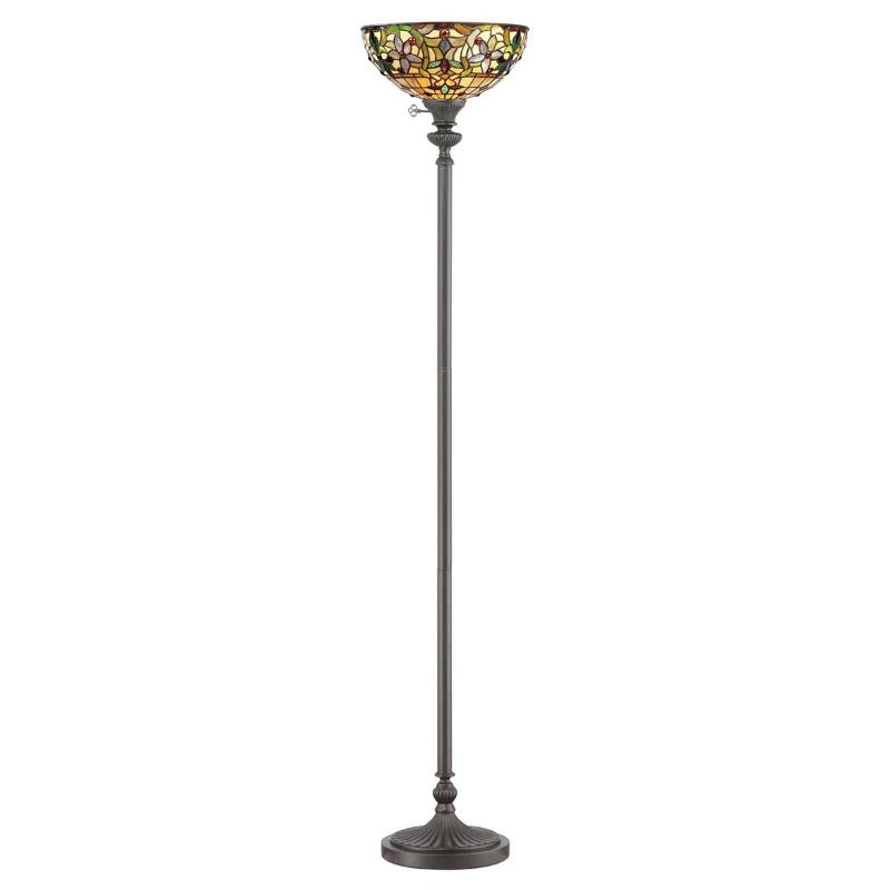 Quoizel Staande LED Lamp Kami | 1X E27 Max 60W | Vintage Bronze