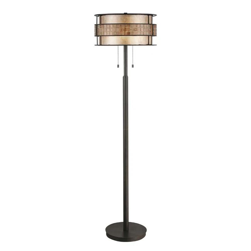 Quoizel Staande LED Lamp Laguna | 2X E27 Max 60W | Renaissance Copper