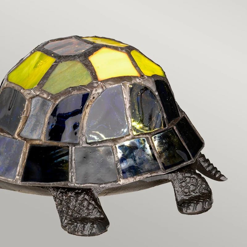 Quoizel Tiffany LED Tafellamp Tiffany Animal Lamps | 3W 3000K 320Lm 830 | Vintage Bronze