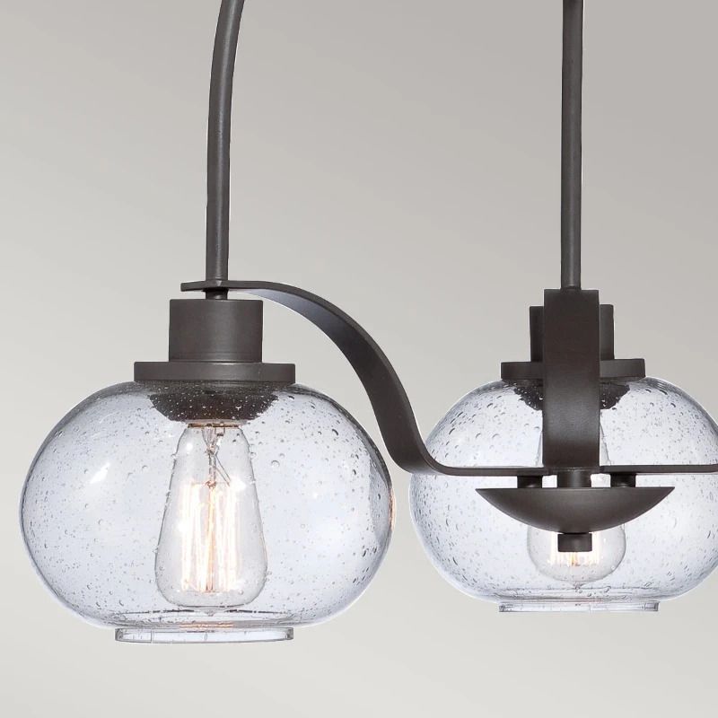 Quoizel LED Kroonluchter | 3X E27 Max 60W | Dimbaar | Old Bronze